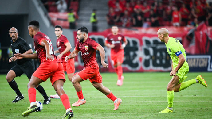 上海德比大战,上港主场击败申花 上海德比大战,上港主场击败申花