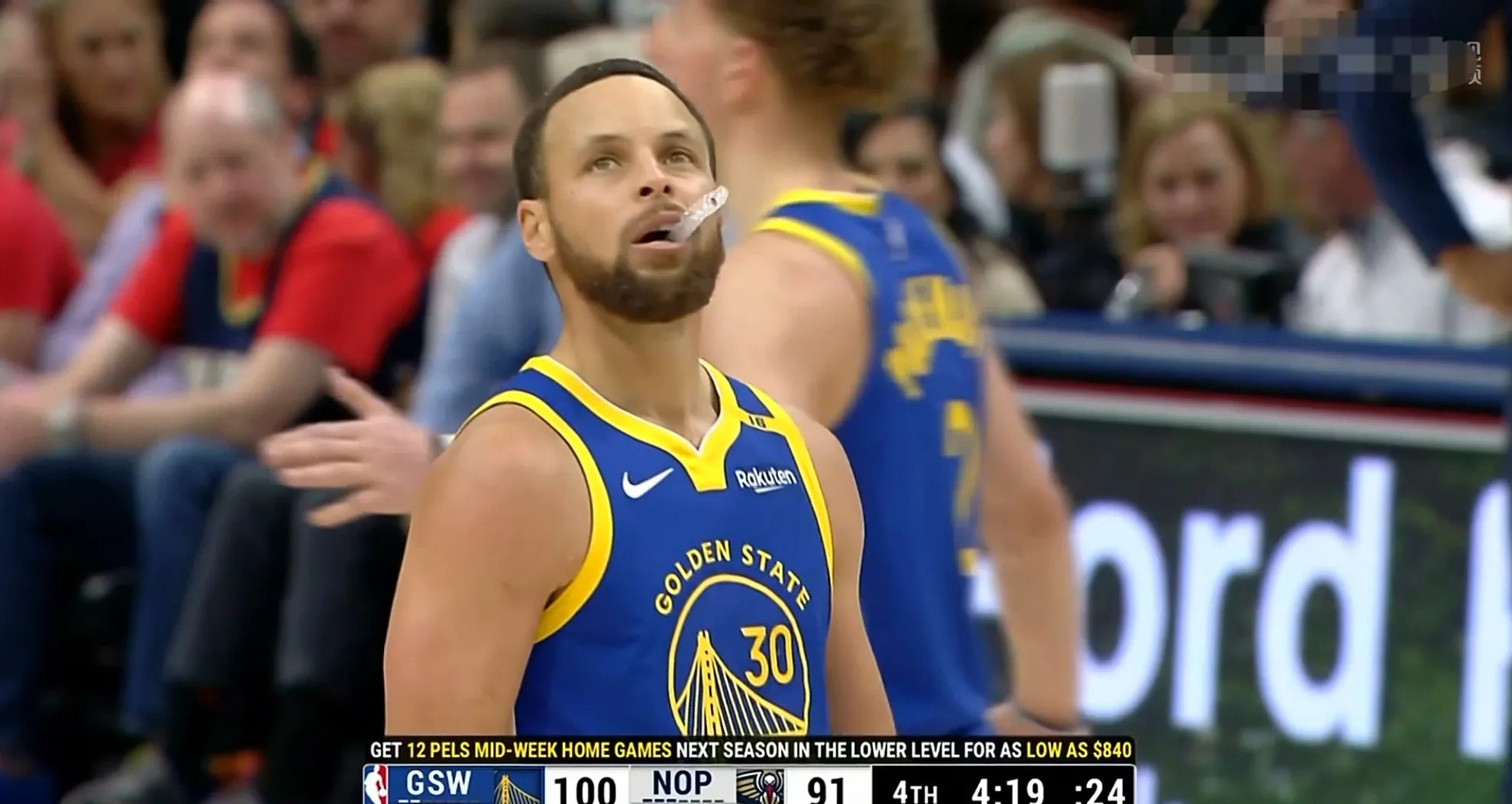 勇士客场告捷，库里仍有完美手感