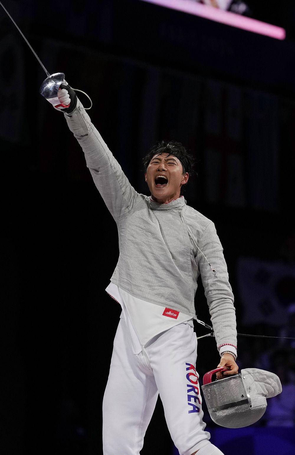 爱尔兰运动员在击剑比赛中获胜 爱尔兰运动员在击剑比赛中获胜