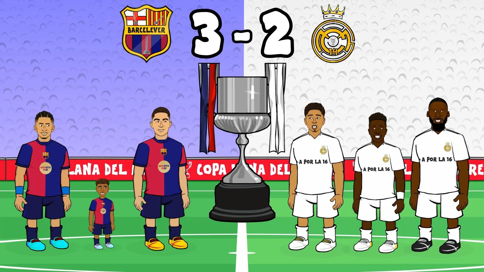 巴塞罗那2-3皇家马德里：C罗梅开二度荷兰飞翼绝杀，皇马3-2险胜巴萨！的简单介绍